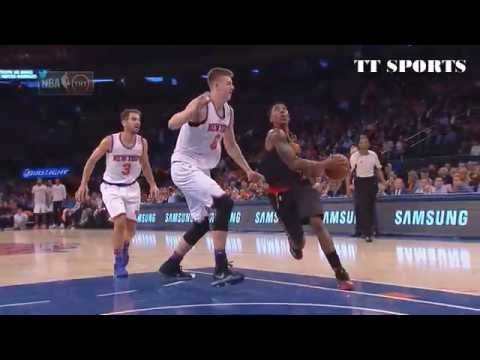 Kristaps Porzingis Highlights (full action) vs Hawks (29.10.15)