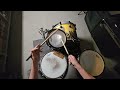 Boney M Nightflight To Venus DW Drum With Two Toms Eleven Stroke Roll