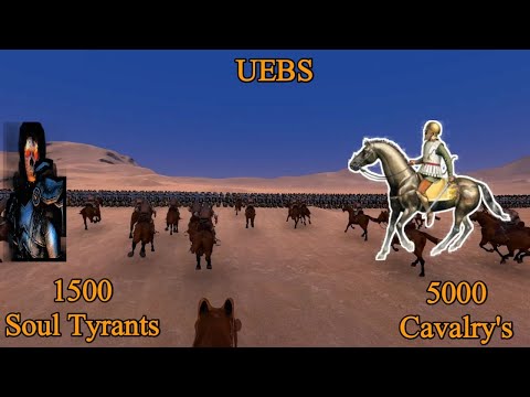5000 Cavalry's vs 1500 Soul Tyrants' | Ultimate Epic Battle Simulator |