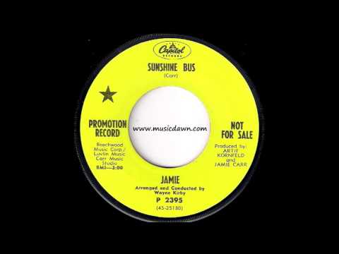 Jamie - Sunshine Bus [Capitol] 1969 Obscure Funky Rock 45