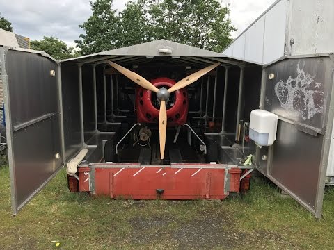 Kitfox - Unfold Wings from Trailer