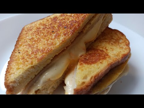 Quick and Easy Sandwich Recipe /5minutes Breakfast Recipe/ Ham  and Cheese Sandwich