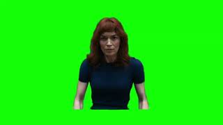 Helly R. throws a speaker at Mark S. — Severance green screens