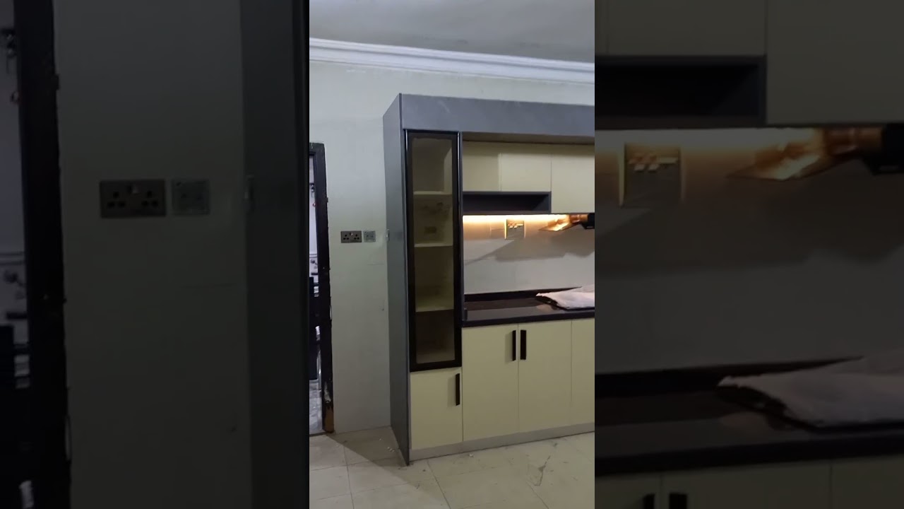 Walk Through of a kitchen we revamped at Ijebu Ode #joanswoodcreationltd #interiordesign #kitchen