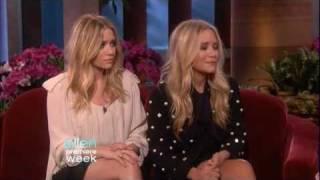 Mary-Kate &amp; Ashley Olsen Interview On Ellen - September 2010