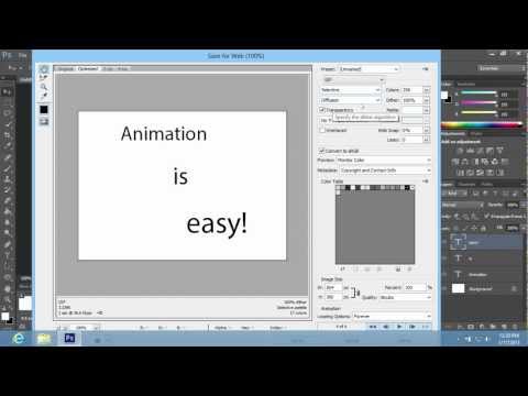 How to Create Animation in Photoshop CS6