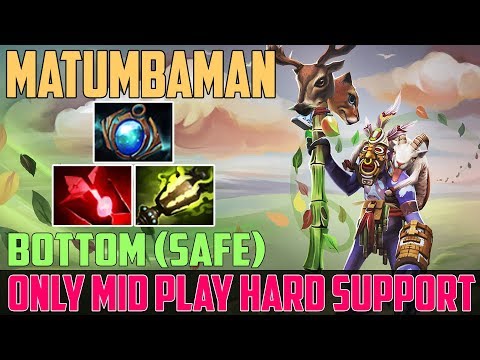 Matumbaman Witch Doctor - when hard carry play hard support - Dota 2 gameplay 2017
