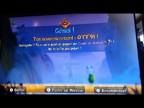 Rayman Legends The Dojo 250 lums 17"91 Daily extreme challenge 17/05/18