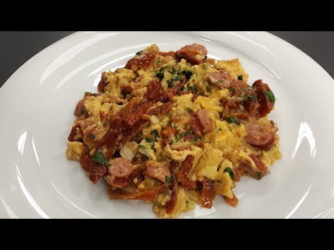 Rreze Dielli, 08 Nëntor 2018 - Të Gatuajmë me Znj. Vjollca P2 Fërgesë me domate të thata e vezë