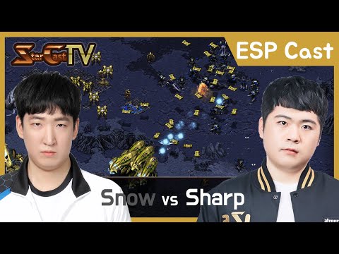 [ESP] Snow vs Sharp (PvT) - Starcraft Remasterizado (StarCastTV Español) N-358