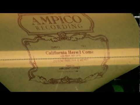 Ampico Lexington - California (Here I Come) - Lopez