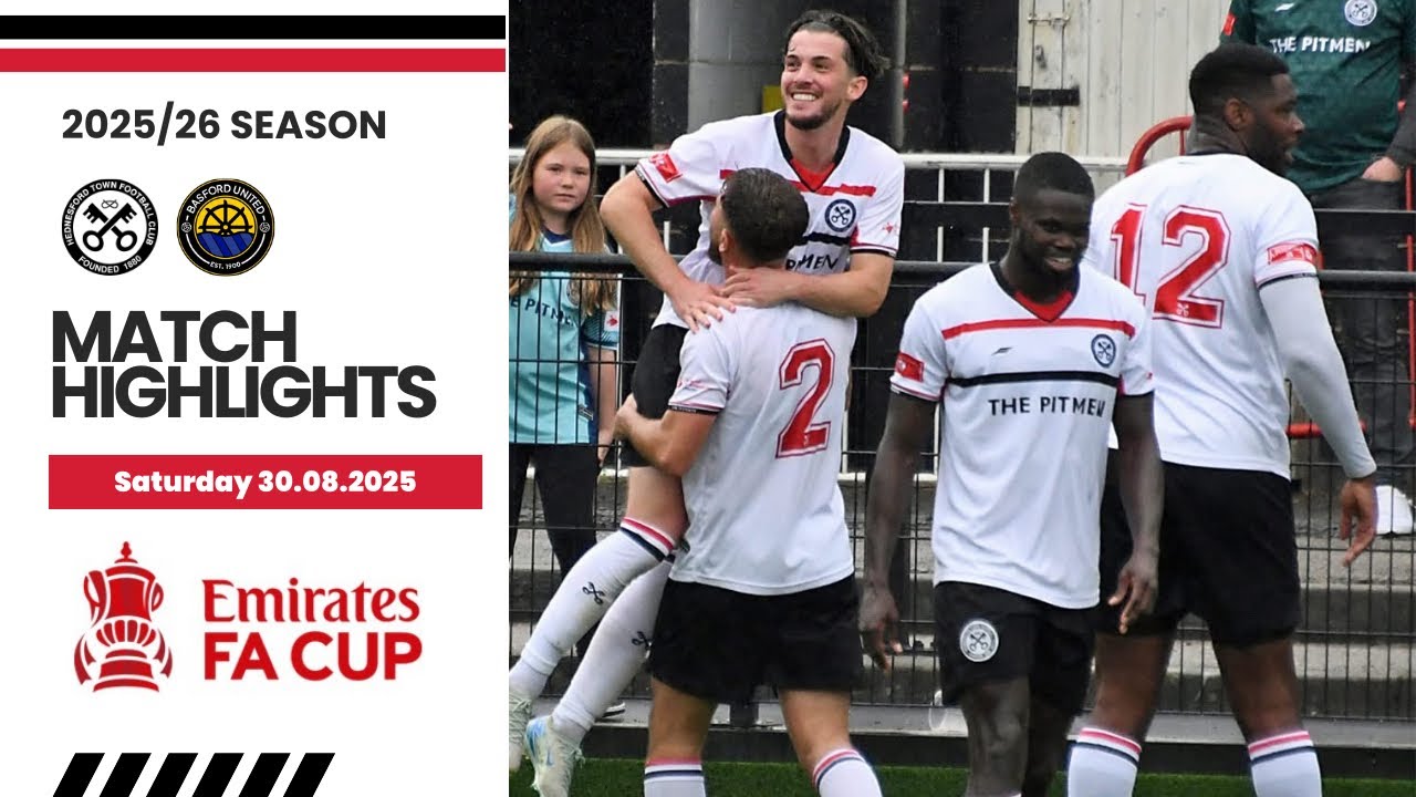 Hednesford vs Basford Utd Official Highlights Season 2025/2026