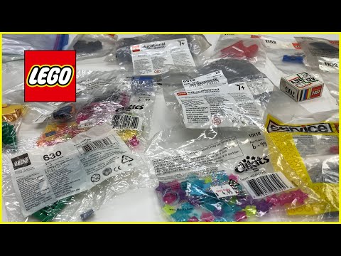 YouTube thumbnail: Vintage LEGO Service Packs - BrickLink Haul