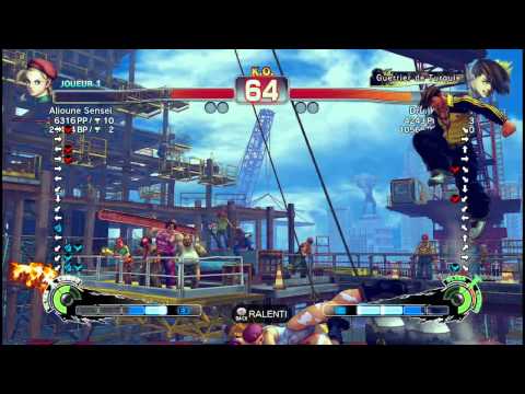 Alioune Sensei (Cammy) VS Drunken Savior (Yang) - SSF4 AE 2012 720HD
