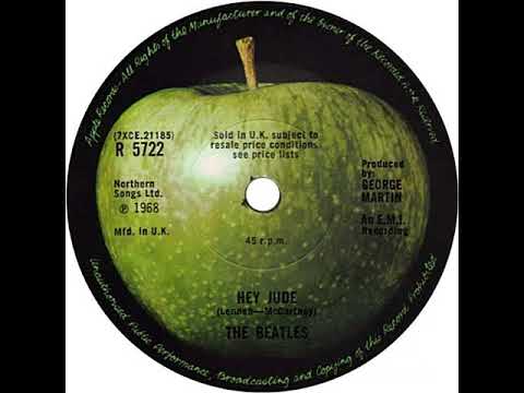 UK New Entry 1968 (191) The Beatles - Hey Jude