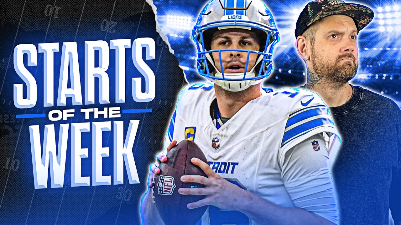 Starts of the Week + Week 1 Breakdown, Injury Panic