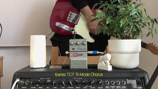 Video thumbnail for Ibanez TC7 Tri-Mode Chorus Demo by audiosputnik