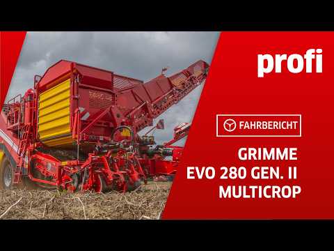 Grimme Evo 280 Gen. II Multicrop potato harvester | professional #test report