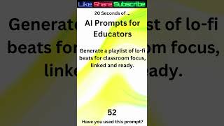 Lo-Fi Beats - AI Prompts for Educators 52