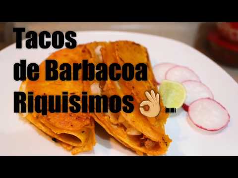 Receta de Tacos de Barbacoa ideales para Negocio💵