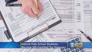 Detroit Students Become IRS-Certified Tax Preparers