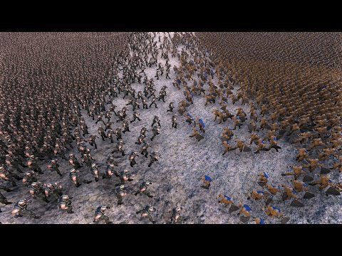 30.000 CHUCK NORRIS vs 30.000 GOLDEN KNIGHTS - Ultimate Epic Battle Simulator