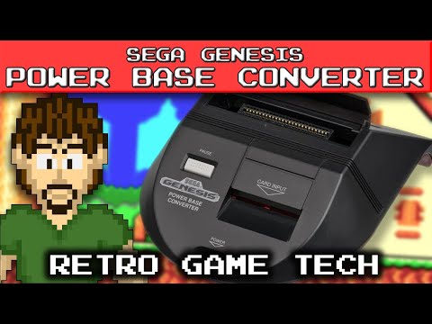 Sega Genesis Power Base Converter (Sega Genesis to Master System Adapter) - Retro Game Tech