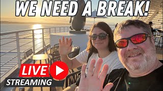 Can you cruise TOO MUCH?? Join our live discussion onboard the Carnival Luminosa