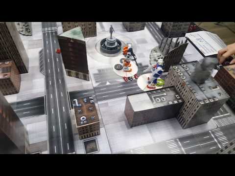 Basic Mobile Suit Skirmish Game Play Demo 1v1