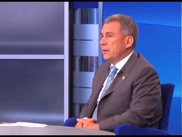 Лидер Республики - «наедине со всеми»