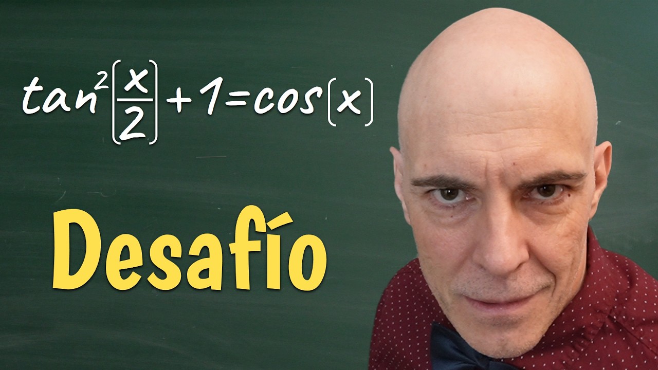 Ecuación trigonométrica con ángulo mitad