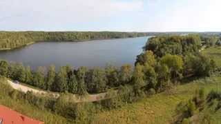 preview picture of video 'Švedriškė nuo vandens bokšto / Panorama of Svedriske'