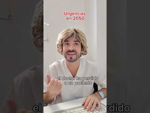 Las Urgencias en 2050 llenas de tiktokers 🥹 ¿tú cómo crees que será el futuro? 😂 #postureo #rrss