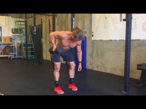 Exercise thumbnail image for Single Arm Dumbbell Bent Over Row 