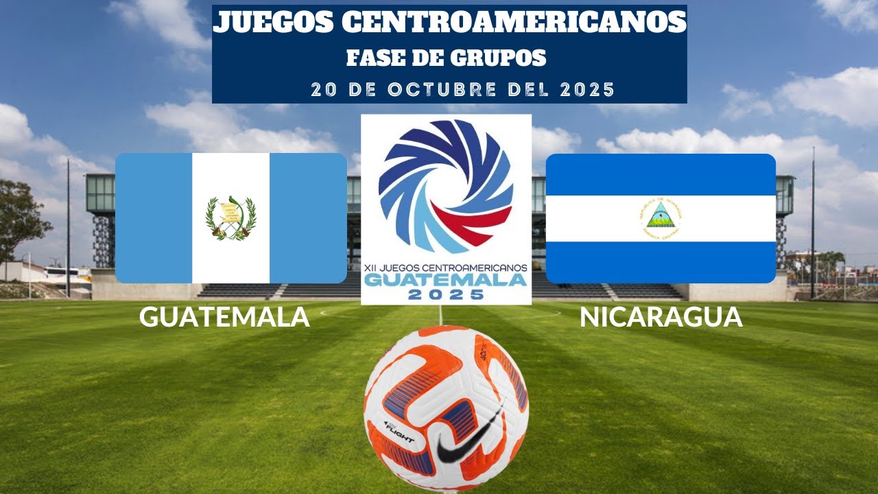 🏐Guatemala vs. Nicaragua🏐Where to Watch LIVE | 2025 Central American Men's Soccer Games