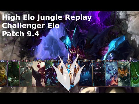 High Elo Jungle Replay | Rek'Sai | Challenger Elo | Patch 9.4 | (66)