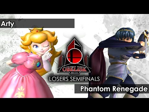 Melee: Tiramisu (Fox) V Phantom Renegade (Marth) - Obelisk 39 Tournament SSBM
