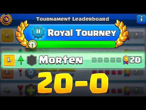 *FLAWLESS* 20-0 with the Best Royal Tournament Deck