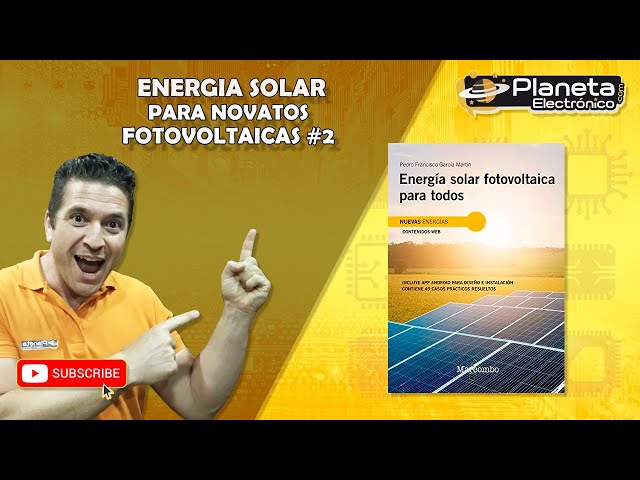 Vídeo relacionado con Energía solar fotovoltaica para todos 2ed (SIN COLECCION)