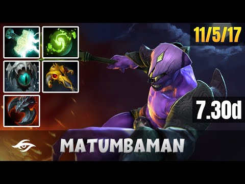 SECRET.MATUMBAMAN | Faceless Void | SECRET vs ELEPHANT | Dota 2 Pro Gameplay - Patche 7.30d