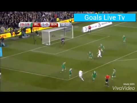 ireland vs bosnia herzegovina 2 - 0 all goals (qualification play-off euro 2016) 16/11/2015