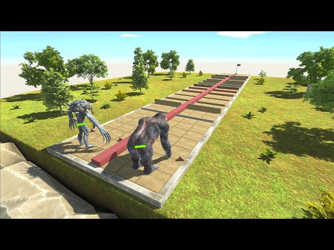 Testing Random Units Against Each Other Through Blocks Race - Animal Revolt Battle Simulator