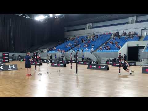 Eagles Josh Morris - Agility Test AFL Combine