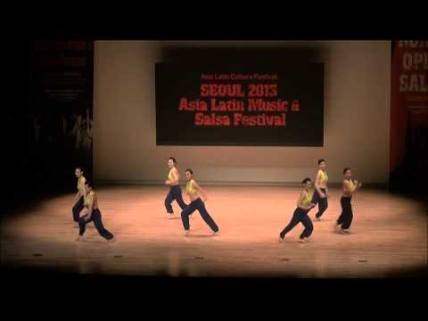 2013Asia Latin Music & Salsa Festival Korea open salsa championships Amarillo ( 안무 Mari Yogo)