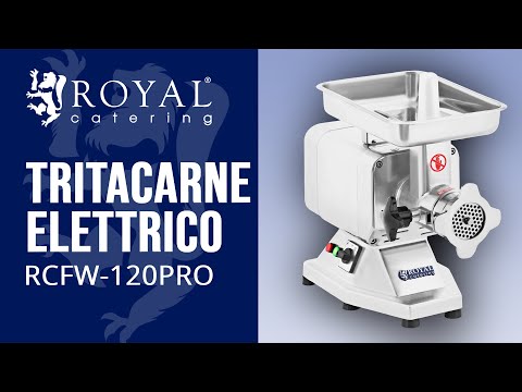 Video - Tritacarne elettrico - 200 kg/h - PRO