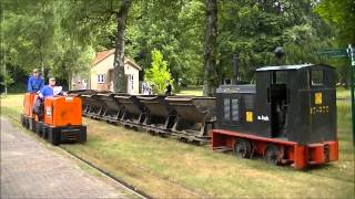 preview picture of video 'Open Dag Decauville Spoorweg Museum (DSM) in Harskamp op 27-07-2013'