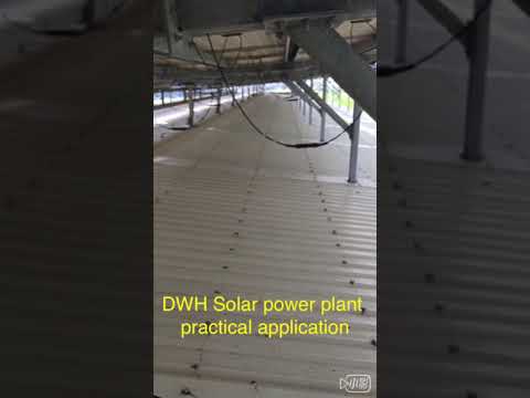 DWH－Solar power plant practical application