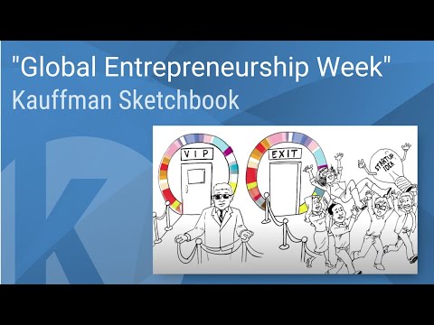 Kauffman Sketchbook - "Global Entrepreneurship Week"