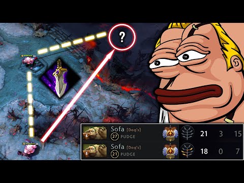 ABSOLUTELY SUPERB!!! [2 GAMES] PUDGE OFFLANE - EPIC MAGNETIC HOOKS | Pudge Official