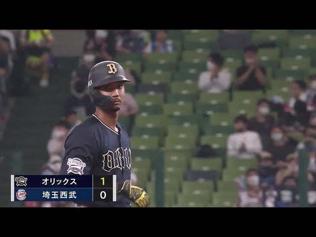 【5回表】バファローズ・宗佑磨 ライトへ先制のタイムリー2ベースヒットを放つ!! 2022年6月18日 埼玉西武ライオンズ 対 オリックス・バファローズ